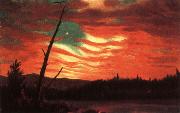 unknow artist Our flag in the sky Germany oil painting artist